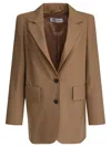 Max Mara Tailored Jackets With Notched Lapel And Flap Pockets