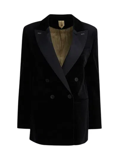 Max Mara Jackets In Black