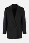 Max Mara Jackets In Black