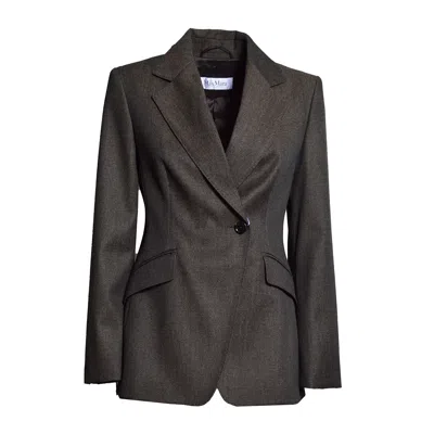 Max Mara Jackets In Black