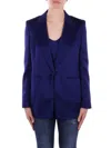 Max Mara Jackets Blue In Blu Blu