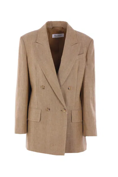 Max Mara Jackets In Brown