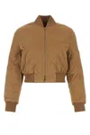 Max Mara Brown Fachiro Bomber In Brown