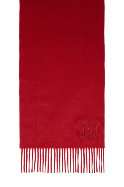 Max Mara Cashmere Stole In China Red