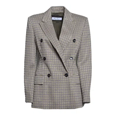 Max Mara Jackets In Green