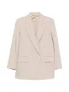Max Mara Jackets Light And Natural In Neutral