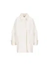 Max Mara Button Detailed Long In Multicolor