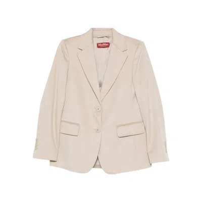 MAX MARA JACKETS NEUTRAL