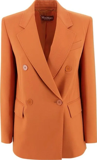 Max Mara Studio Double In Orange