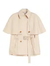 Max Mara Sigfrid Short Trench In White