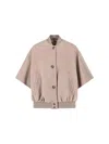 Max Mara Leticia Cashmere Cape In Neutral