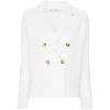 Max Mara Micio Wool And Cashmere Peacoat In White