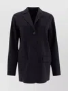 Max Mara Jackets With Front Pockets And Notched Lapel