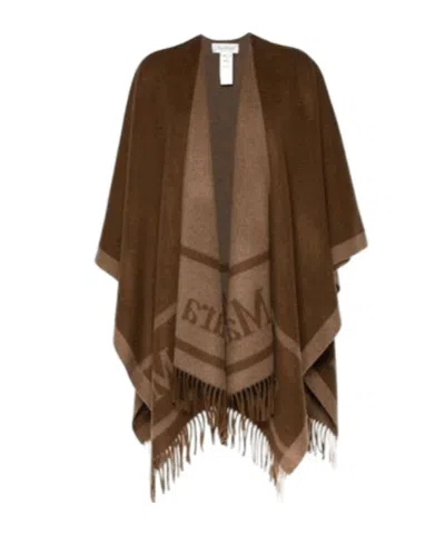 Max Mara Jacquard Cape
