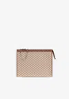Max Mara Jacquard Medium Pouch Bag