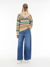 Max Mara Jacquard-patterned Cotton Sweater In Biscuit