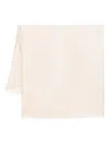 Max Mara Jacquard Scarf In Neutrals