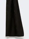 Max Mara Jacquard Wool Stole In Black