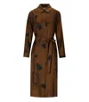 Max Mara Jadi Bronze Shirt Dress In Brown