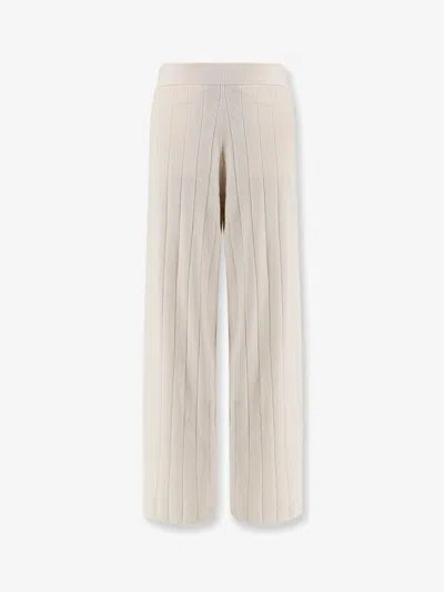 Max Mara Women Jardin Cashmere Trousers In Multi