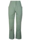 Max Mara Facella Jeans In Green