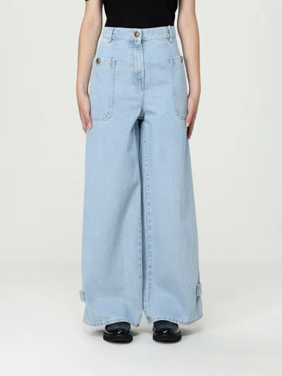 Max Mara Jeans  Woman Color Gnawed Blue