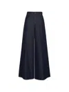 Max Mara Mxmquatto Trouser Blue In Blue