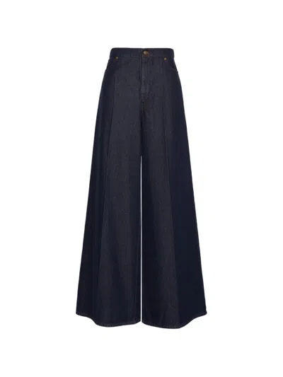 Max Mara Mxmquatto Trouser Blue In Black