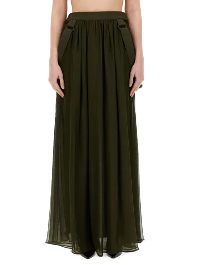 Max Mara "jedy" Skirt In Green