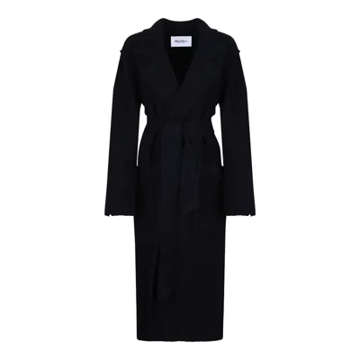 Max Mara Jene Coat In Black