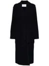 Max Mara 101801 Icon Double-breasted Coat In Blue