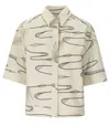 Max Mara Jenni Sand Shirt In Neutral