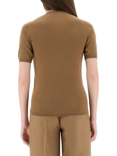 Max Mara Jeric Sweater In Brown