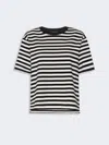 Max Mara Jersey Boxy T-shirt In Multi