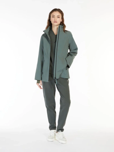 Max Mara Jersey Carrot Trousers In Kaki