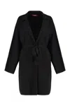 Max Mara Pauline Coats And Trench Coats Black In Black