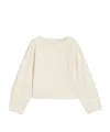 Max Mara Pepaia Cotton-blend Jersey Top In Multi