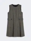 Max Mara Jersey Dress In Gray