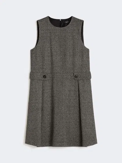 Max Mara Jersey Dress In Gray