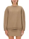 Max Mara Women's Jersey Elvira In Brown