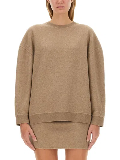 Max Mara Jersey Elvira In Neutral