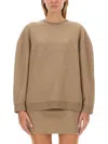 Max Mara Women's Jersey Elvira In Brown