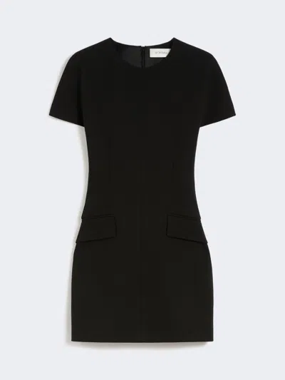 Max Mara Jersey Hourglass Dress In Black
