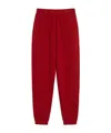 Max Mara Jersey Joggers In Red