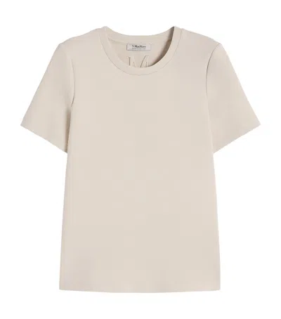 Max Mara Jersey Logo T-shirt