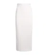Max Mara High-rise-bleistiftrock Charme Aus Jersey In White