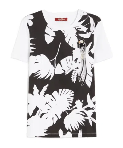 MAX MARA JERSEY PRINT T-SHIRT