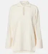 Max Mara Jersey Top In Neutral