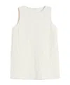 Max Mara Jersey Top In White
