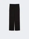 Max Mara Jersey Trousers In Black